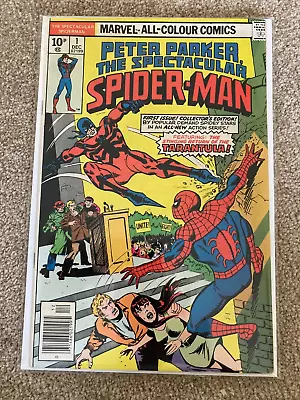 Buy Spectacular Spiderman 1 (1976) - Bronze Age Marvel Comics Key – VFN • 30£