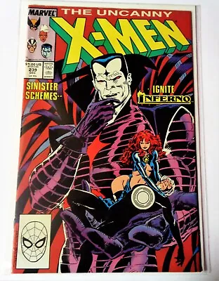 Buy UNCANNY X-MEN #239 🔑 KEY ISSUE 1st Mr Sinister Cover Copper Age Comic 1988 MCU • 34.50£