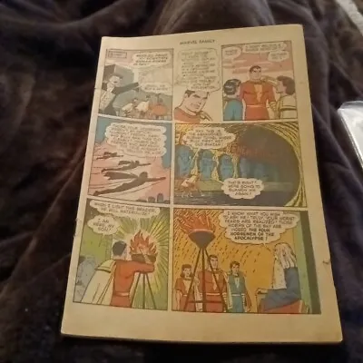 Buy Marvel Family #48 Golden Age 1950 Fawcett Superhero Comic Book Captain Jr Mary • 24.59£