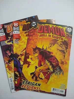 Buy THE DEMON HELL IS EARTH (2018) Issues #1-3. DC Comics **Great Condition** • 5£