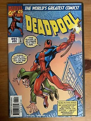 Buy Deadpool 11, 1997, Amazing Fantasy 15 Homage Cover • 19.71£