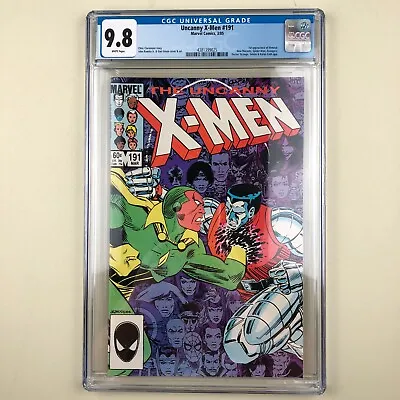 Buy Uncanny X-Men #191 (1985) CGC 9.8, 1st Nimrod • 177.89£