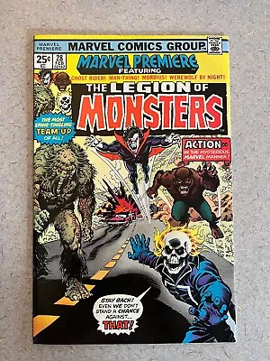 Buy Marvel Premiere #28   1ST APPEARANCE The Legion Of Monsters! HIGH GRADE COMIC  • 132.71£