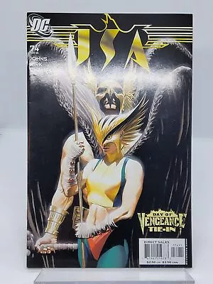 Buy JSA #74 VF/NM Hawkgirl Alex Ross Cover DC 2006 • 5.60£