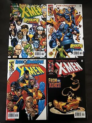 Buy Uncanny X-men Issues #376 - #379 | 4 Consecutive Issue Bundle 1999 • 12.50£
