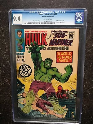 Buy TALES TO ASTONISH #95 CGC NM 9.4; OW; Vince Colletta Art! • 313.80£