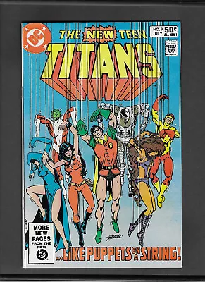 Buy New Teen Titans #9 (1980 Series) Very Fine (8.0) Deathstroke Cameo • 7.15£