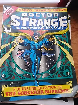 Buy Doctor Strange. # 6. Marvel Treasury Oversize Edition-1975. • 10£