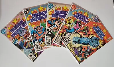 Buy Super Powers #1 - #5 Complete Run LOW GRADE READERS! DC Comics Lot Of 5 • 7.96£