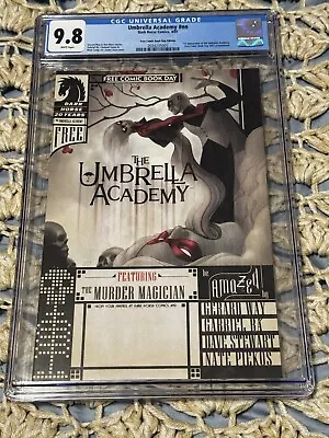 Buy Umbrella Academy #1 Free Comic Book Day CGC 9.8 1st App FCBD, Gerard Way • 103.57£