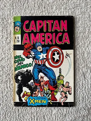 Buy Captain America #100 Italian Edition 1st Marvel’s CAP SOLO TITLE SILVER AGE 19 • 76.06£