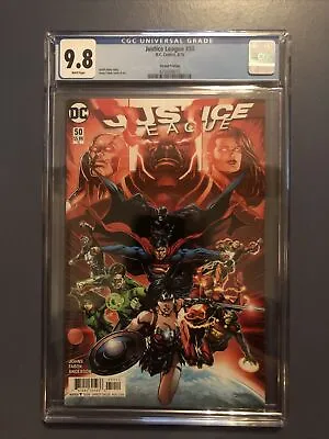 Buy Justice League 50 2nd Print CGC 9.8 Jessica Cruz Green Lantern • 85£