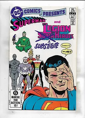 Buy DC Comics Presents 1983 #59 Very Fine Superman Legion Of Substitute Heroes • 3.19£