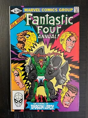 Buy Fantastic Four Annual #16 VF/NM Bronze Age Comic Featuring The Dragon Man! • 4.76£