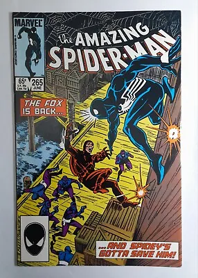 Buy 1985 Amazing Spiderman 265 NM. First App. Silver Sable • 85.27£