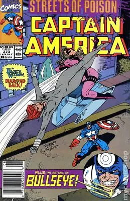 Buy Captain America #373 VF 1990 Stock Image • 7.43£