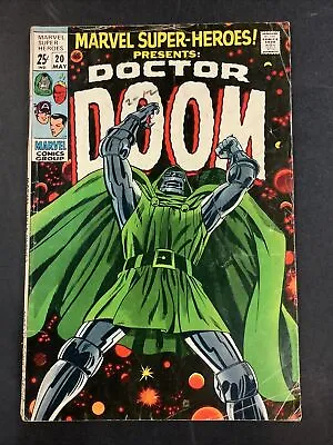 Buy Marvel Super Heroes #20 Vg Silver Age Comic Book Lot 1st Solo Doctor Doom Story • 78.84£