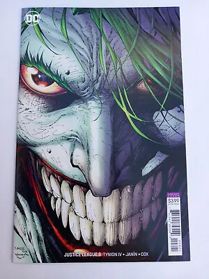 Buy DC Comics  - Justice League #8 - Jim Lee Joker Variant (2018) • 7.99£