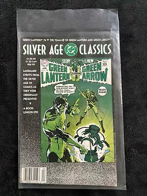 Buy ORIGINAL - Dc Classic Comic - Green Lantern With Green Arrow #76 - 1990 Issue • 42.30£