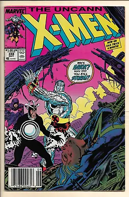 Buy Uncanny X-Men #248 F (1989) Newsstand Variant! 1st Jim Lee Art On X-Men! Havok • 7.12£