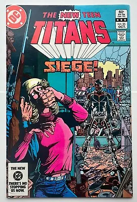 Buy The New Teen Titans #35 1st Cameo Vigilante George Perez (DC Comics 1983) • 4.81£