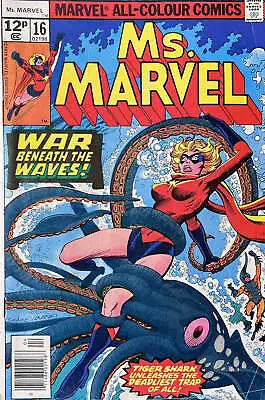 Buy Ms Marvel #16 - Marvel Comics - 1978 - 1st Cameo App Of Mystique • 19.95£