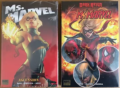 Buy Ms. Marvel-Marvel Premiere Edition X2 Books-Vol 6+7-Carol Danvers-New And Sealed • 14.99£