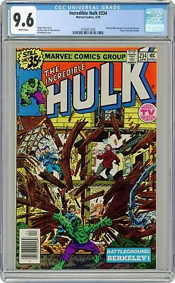 Buy Incredible Hulk #234 CGC 9.6 1979 2039811004 • 191.88£