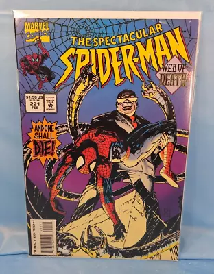 Buy Marvel Comics 1994 The Spectacular Spider-Man #221 Comic Book. • 3.95£