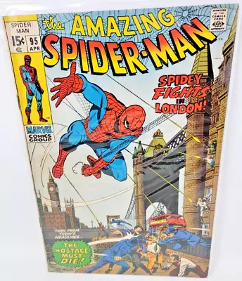 Buy Amazing Spider-man #95 Gwen Stacy In England *1971* 6.0* • 34.17£