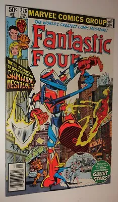 Buy Fantastic Four #226 High Grade Nm 9.4/9.6 White 1981 • 24.38£