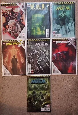 Buy Weapons Of Mutant Destruction  : Complete : Weapon X #4-6, Hulk #20-22 & Alpha • 51.95£