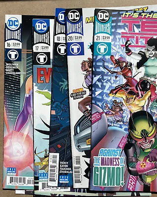 Buy Teen Titans #15-18, 20,21 - Dc Universe Rebirth Comic Books • 9.99£
