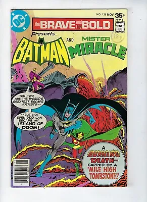 Buy BRAVE AND THE BOLD # 138 (BATMAN & MISTER MIRACLE, Nov 1977) VF • 5.95£