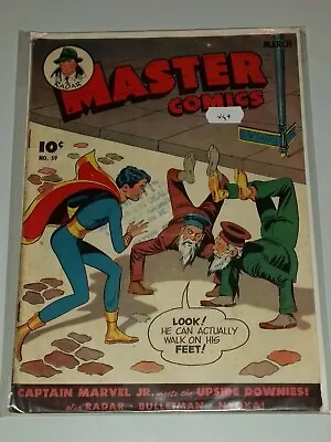 Buy Master Comics #59 Vg+ (4.5) Fawcett Captain Marvel Jr March 1945 ** • 49.99£