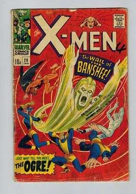 Buy Uncanny X-Men (1963) #  28 UK Price (3.0-GVG) (432416) 1st Appearance Banshee... • 81£