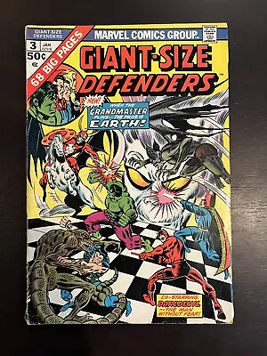 Buy Giant Size Defenders 3 1st Krovac VG+/F- 1975 Marvel Comics • 27.71£