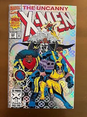 Buy Uncanny X-Men #300 Anniversary Holo Foil Cover Marvel 1993 • 4.01£