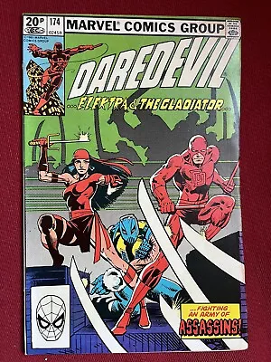 Buy Daredevil #174 VFN- 1981 *FIRST APPEARANCE OF THE HAND* Pence Copy • 19.99£