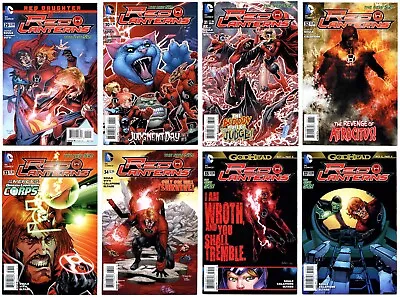 Buy DC Comics Red Lanterns NEW 52 #29-35 & 37 - 8 Comics Read Once Bagged & Boarded • 17.99£