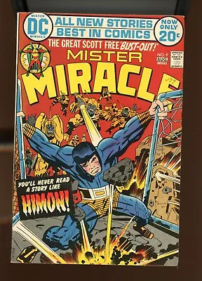 Buy Mister Miracle #9 - Origin Of Mister Miracle. Jack Kirby Cover Art. (7.0) 1972 • 6.88£