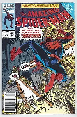 Buy Amazing Spider-Man #364 Newsstand VF/NM 1963 Marvel Comic MCU Sony Spiderverse • 14.47£
