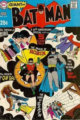 Buy DC Comics Batman Vol 1 #213 1969 5.0 VG/FN 🔑 • 34.01£