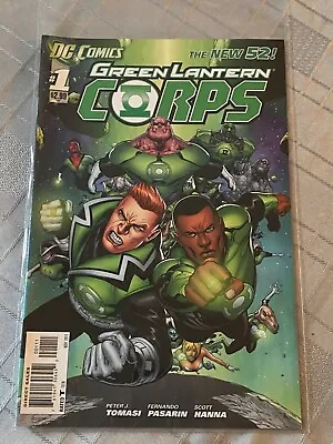 Buy The New 52 Green Lantern Corps  Tomasi, Pasarin And Hanna Issue 1 2011 As New • 1.50£