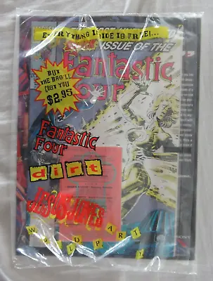 Buy Fantastic Four #376 Dirt Bag Edition Marvel Comics 1993 SEALED With Cassette • 10.26£