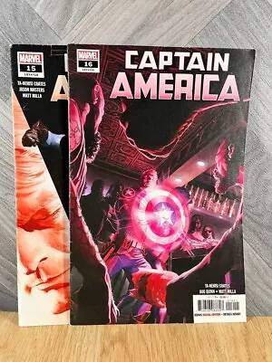 Buy Captain America #15 #16 Marvel Comic Bundle 2019 • 9.99£