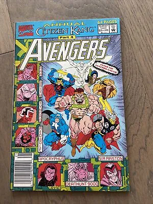 Buy Avengers Annual 21 Marvel Victor Timely Citizen Kang Anachronauts Newstand • 13.79£