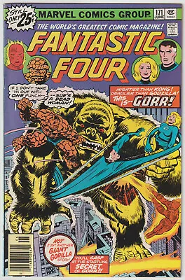 Buy Fantastic Four #171 (Jun 1976, Marvel), FN (6.0), 1st Gorr The Golden Gorilla • 7.90£