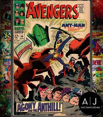 Buy Avengers #46 GD 2.0 Tape On Spine See Pics 1967 • 9.03£