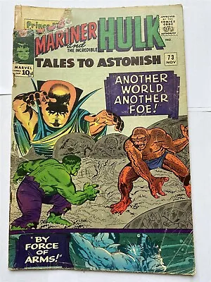 Buy TALES TO ASTONISH #73 Sub-Mariner Hulk 1965 Marvel Comics UK Price Fair • 4.95£
